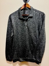 Van Heusen Flex Pullover Mens M Long Sleeve 3 Button