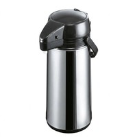 Pumpkanne Edelstahl 1,9L Isolierkanne Airpot Kaffeekanne Thermoskanne GeträNkesp