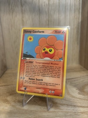 Pokémon Sunny Castform 31/113 EX Delta Species Regular 70 HP Basic Card English