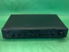 Yamaha CX-600U Stereo Amplifier Pre-Amplifier Preamp - POWERS ON - UNTESTED