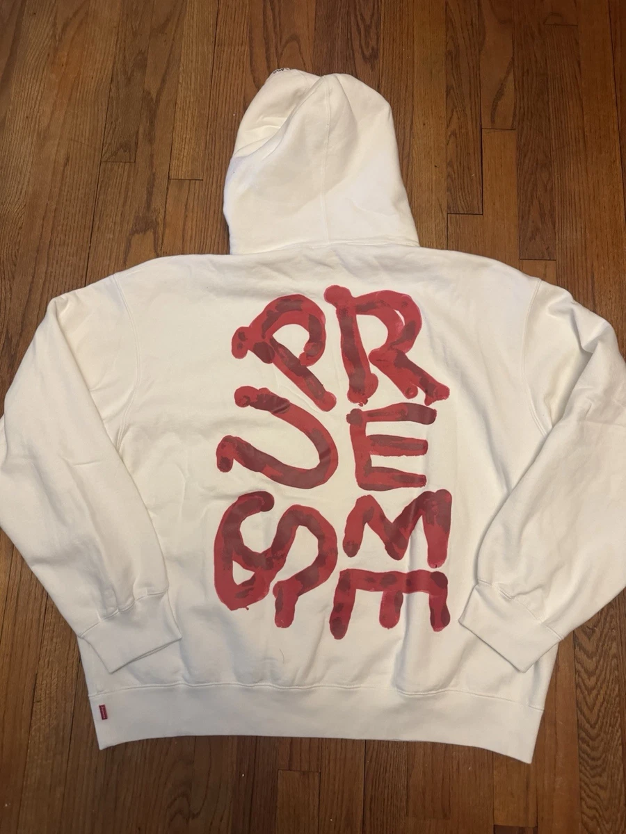 専用【オーバーサイズ】シュプリーム☆ビッグロゴ スペルアウト 総柄 2XL Supreme Regular Size 2XL Hoodies & Sweatshirts for Men for Sale