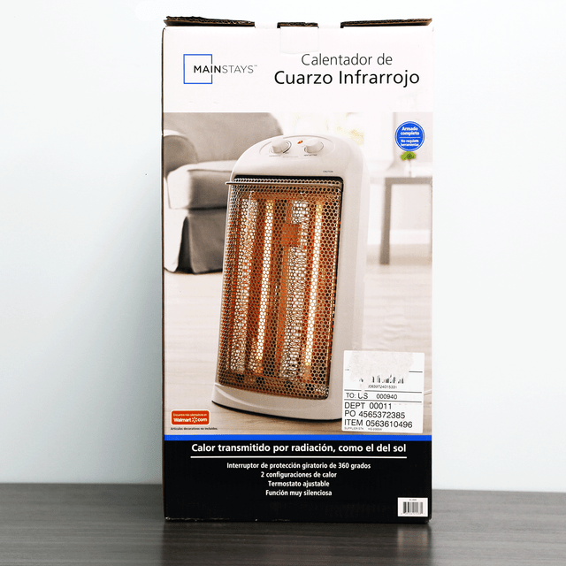 Mainstays HQ2000W Infrared Quartz Heater for sale online eBay