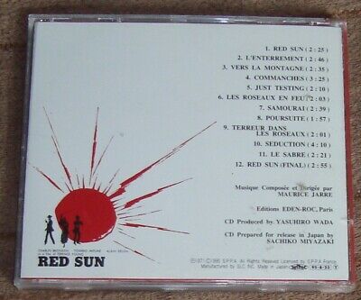 SOLEIL ROUGE - RED SUN (Maurice Jarre) rare original mint SOLEIL ROUGE - RED SUN (Maurice Jarre) rare original mint