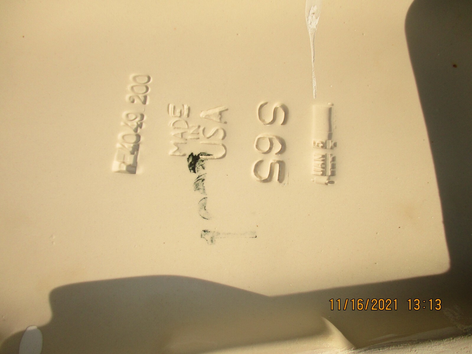 AMERICAN STANDARD BLUE TOILET TANK LID / COVER eBay