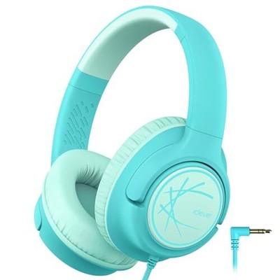 iClever Kids Headphones with Cord 85dBA Safe Volume Wired Headphones for Kids...