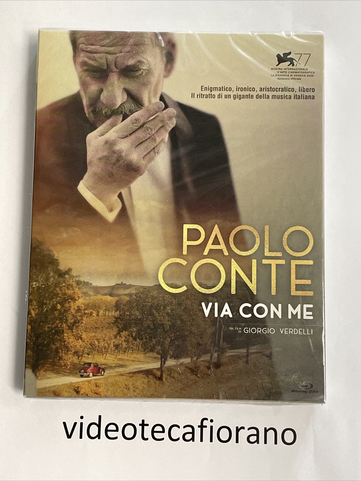 PAOLO CONTE - VIA CON ME (2020) blu ray - nuovo, sigillato