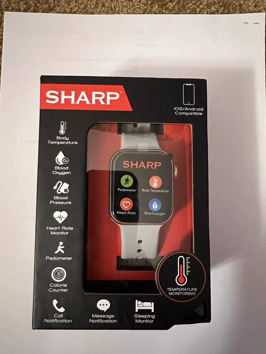 New Sharp Smart Watch IOS Android Compatible