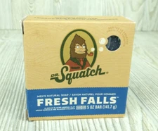 squatch men's Fresh falls Alaskan glacier bar zero grit natural soap 5 oz bar