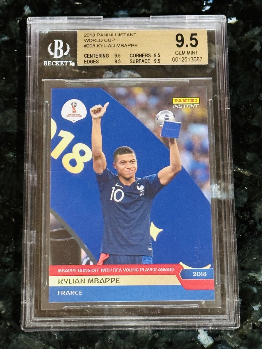 2018 Panini Instant World Cup Kylian Mbappé #298 for sale | eBay
