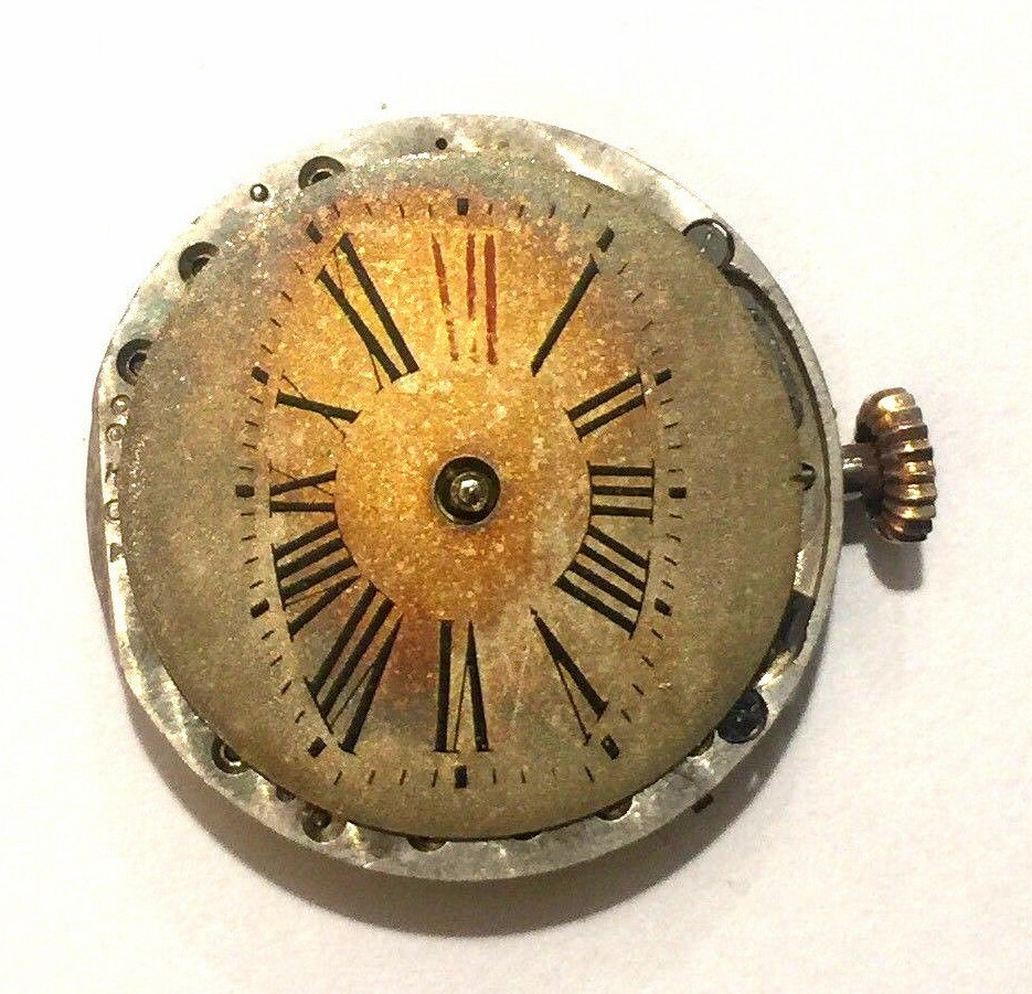 Ancien Mouvement De Montre à Gousset Sans Marque – Idéal Pour Pièces Détachées Ou Réparation