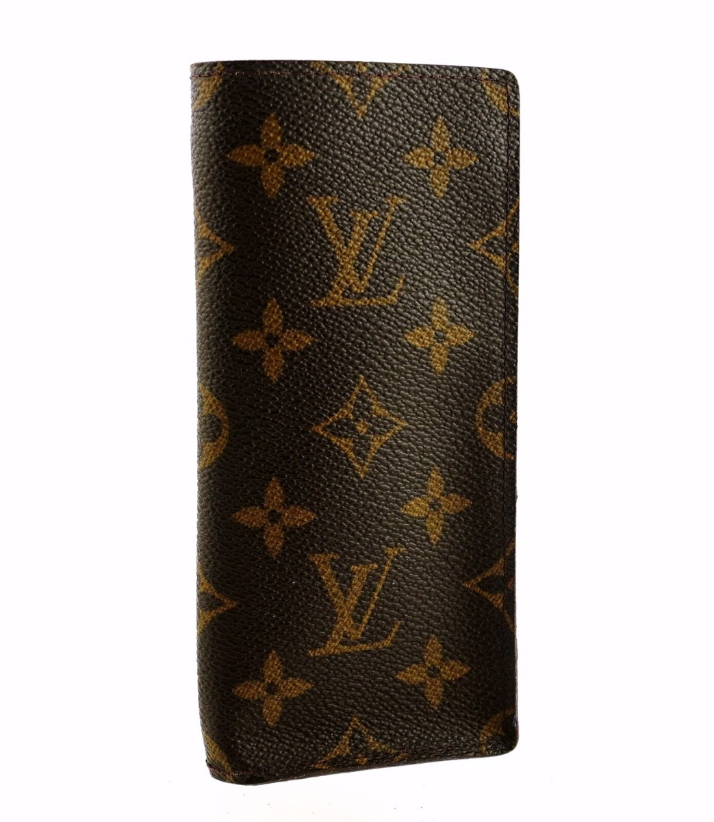Authentic LOUIS VUITTON Monogram Etui Lunette Simple