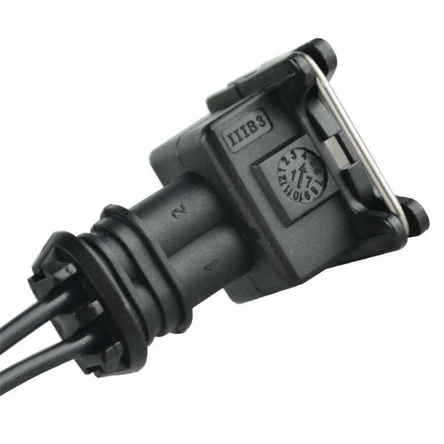 Conector de inyector de combustible de 8 piezas enchufe de cableado clip para corte y empalme de coleta EV1 OBD1 Foto 4 de 4