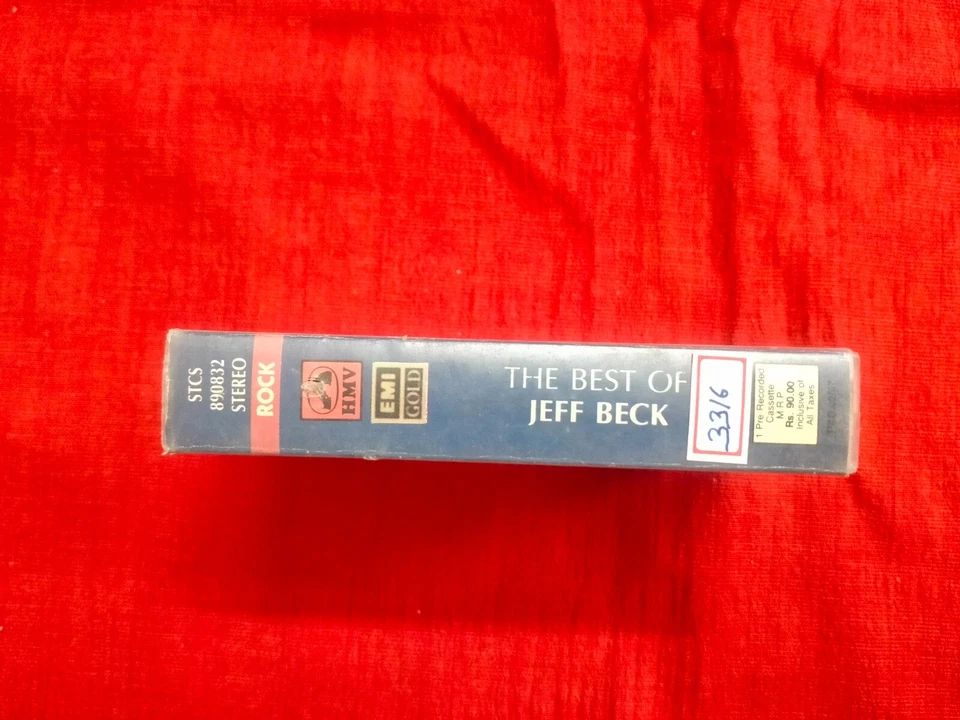 Jeff Beck The Best Of RARE orig Cassette tape INDIA indian Clamshell Hmv 1997 - Image 2 of 4