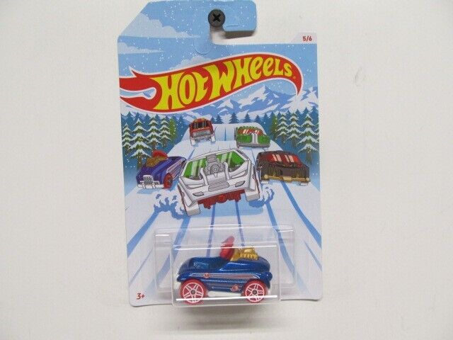 Hot Wheels  - Holiday Cars - Blue Pedal Driver