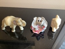 Lot Of 3 Mini Elephants