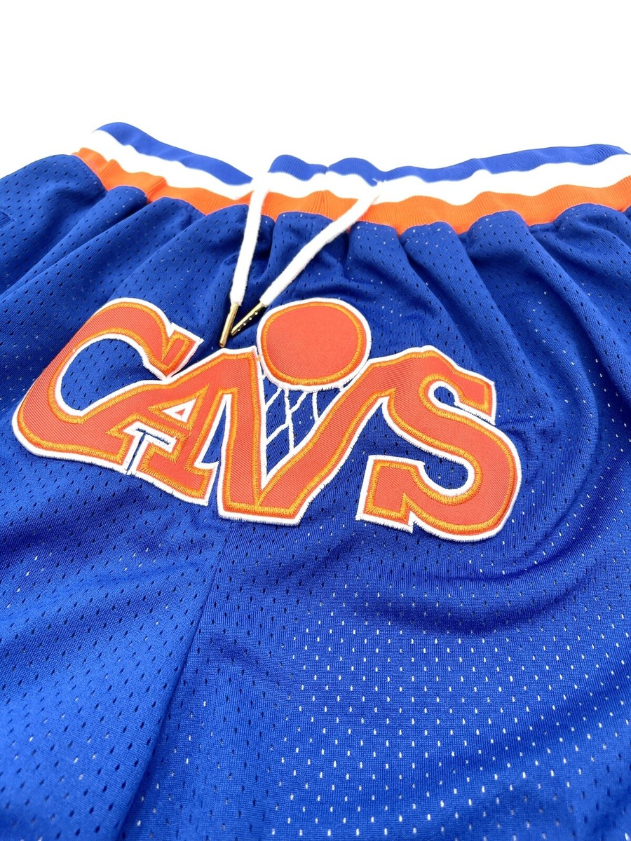 Just Don NBA 1988-89 Cleveland Cavs Cavaliers Blue Just Don NBA 1988-89 Cleveland Cavs Cavaliers Blue