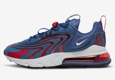 Nike Air Max 270 USA Red White Blue School Running Shoes CT1281-400 Mens Size 7