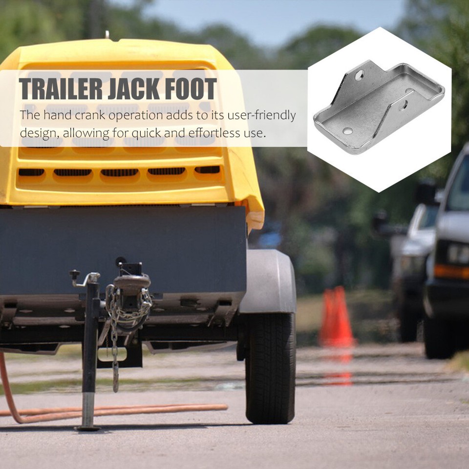Trailer Foot Plate Jack Accessories Floor Extension with Base Roof Rack