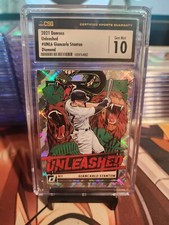 CSG 10 2021 Donruss Unleashed Giancarlo Stanton NY Yankees #UNL16 Diamond 