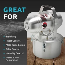 Createch Commander Tri-Jet Fogger,  for Sanitization, Pest, Mold & Odor Control