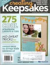 Creating Keepsakes - Magazine - July/August 2011