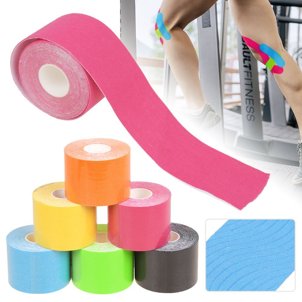 6Rollen Tape elastische Kinematik Bandage Sportband Muskelschmerzen Kinesiologie