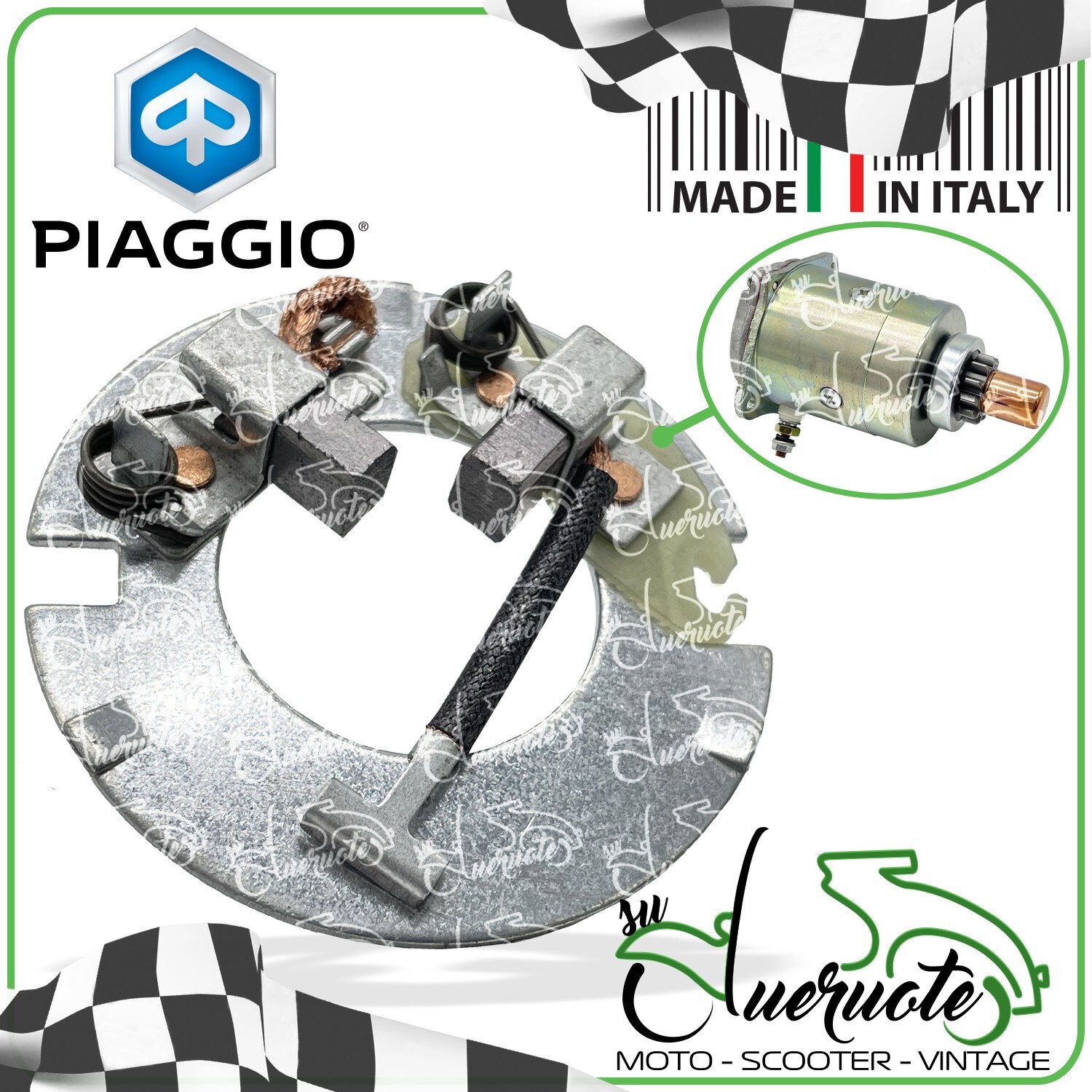 Collare Blocchetto Avviamento Per Vespa PK 50 125 S - Ricambio Originale Per Motorino