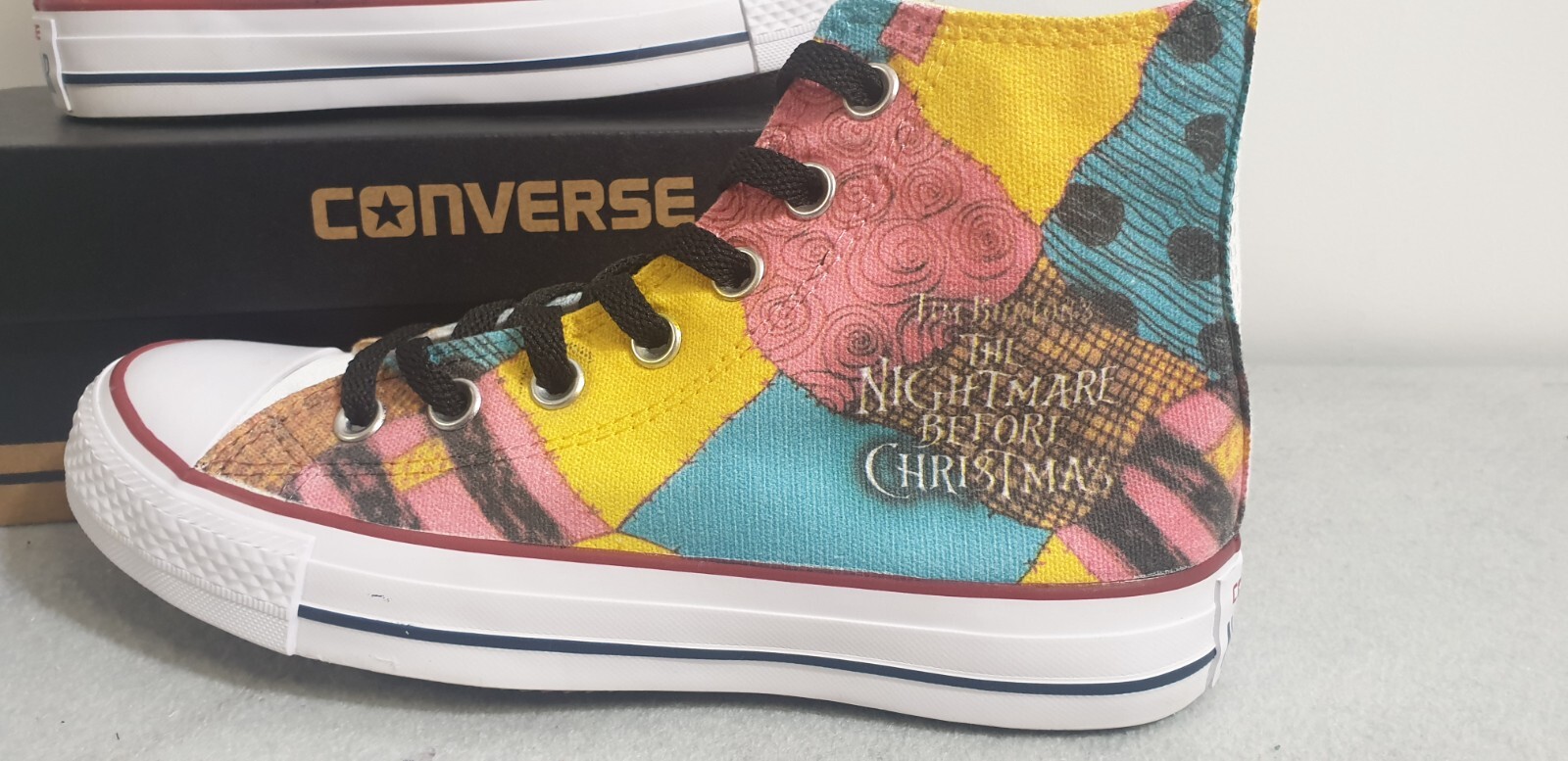 Nightmare before Christmas Sally Custom Adult Converse Shoes | eBay
