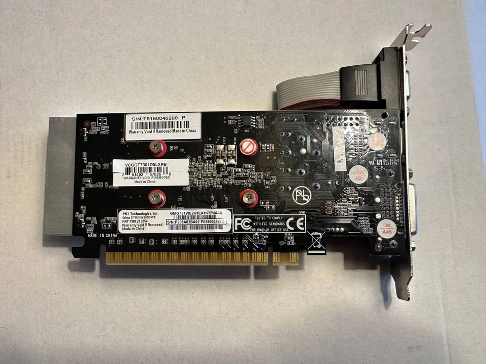 NVIDIA GT 730 1GB GDDR5 PCI CARD Video Graphics Card - Image 2 of 3