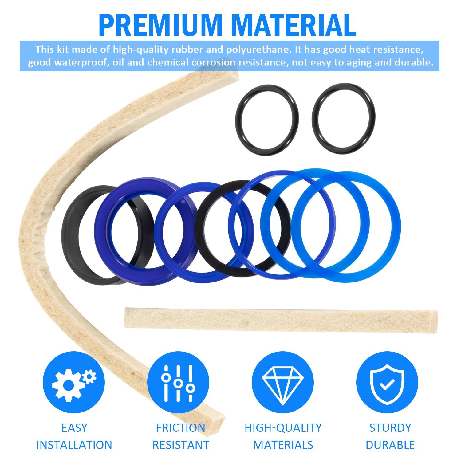 Spo9 Rotary Lift SPO9 SP0A9 SPO7 SPOA7 SP94 Cylinder Seal Kit FJ783 FJ7664 ...