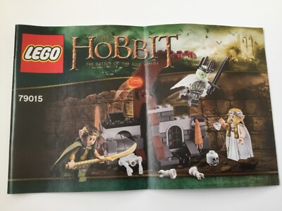 Lego 79015 Herr der Ringe Bauanleitung - ''NUR'' Bauanleitung - NEU