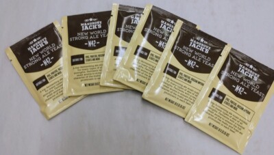 (6 Pcs)Mangrove Jack's - Craft Dry Yeast - M42 New World Strong Ale - BBE 1/2025