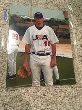 Mike Pelfrey signed Photo auto Mets