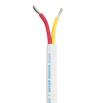 Ancor Safety Duplex Cable - 10/2 AWG - Red/Yellow - Flat - 250' main image 0