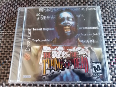 The Typing Of The Dead - USA - New & Sealed - Sega Dreamcast 