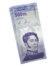 10 pcs x Venezuela 500000 (500,000) Bolivares banknotes- UNCIRCULATED Currency