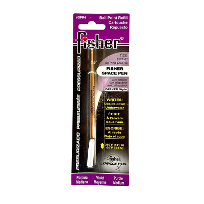 Fisher Space Pen,Gasdruckmine,Schreibmine,Mine für Kugelschreiber,Lila, M