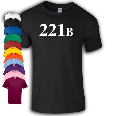 Sherlock Holmes 221b T-Shirt