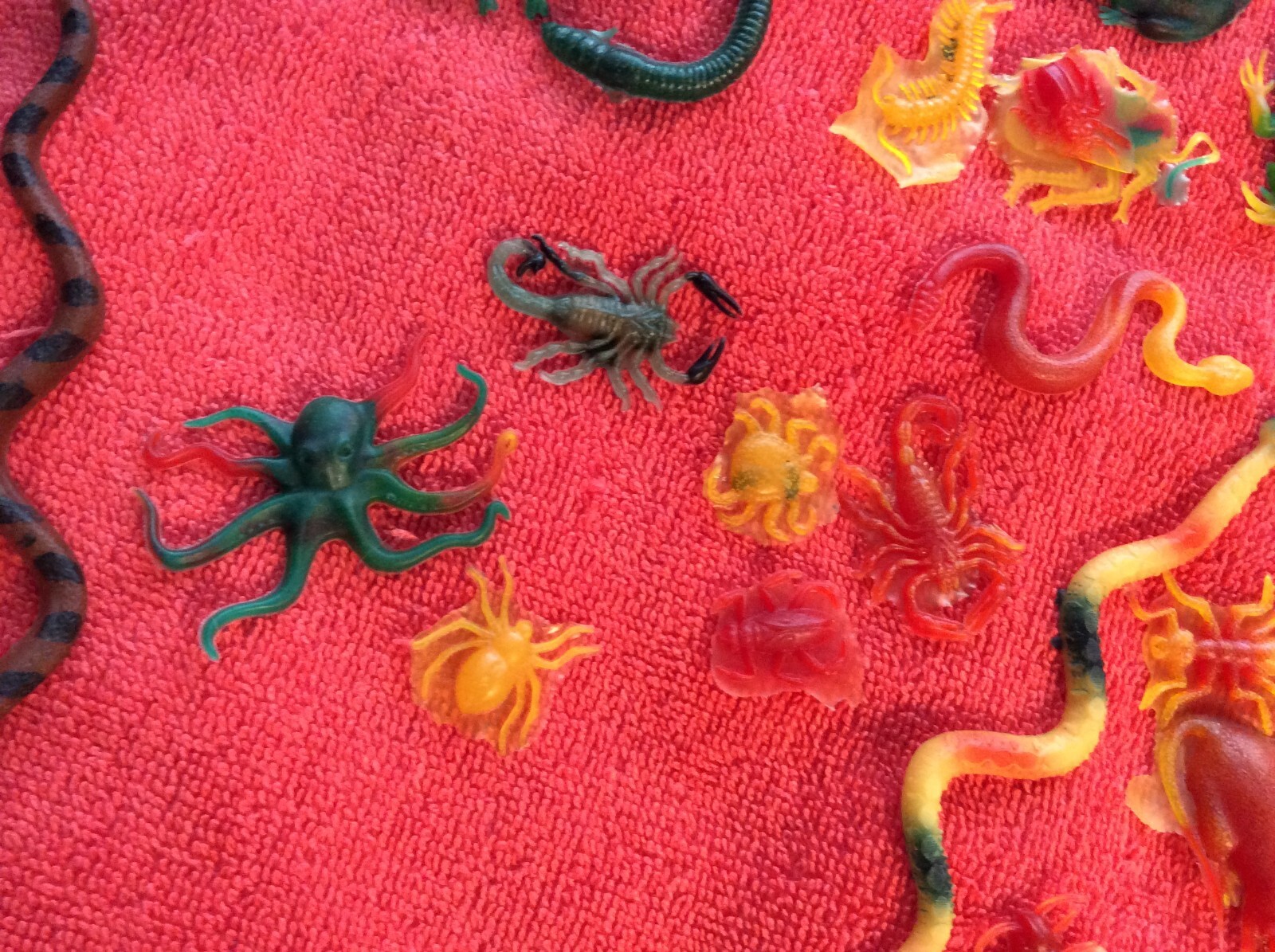 LOT OF 60 CREEPY CRAWLERS 1960'S SOFT PLASTIC COLLECTIBLE TOYS eBay