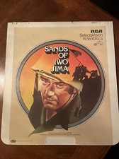 Sands Of Iwo Jima RCA Selectavision Videodisc 1949 John Wayne
