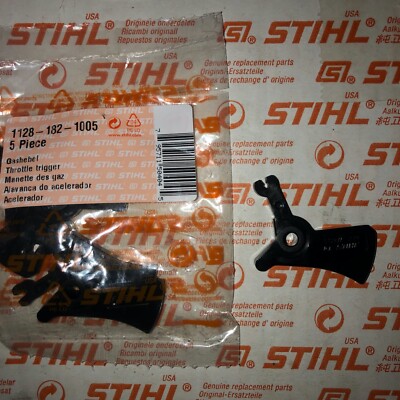 1- STIHL ms250 ms230 ms290 025 029 ms390 039 throttle trigger 1128 182 1005 OEM