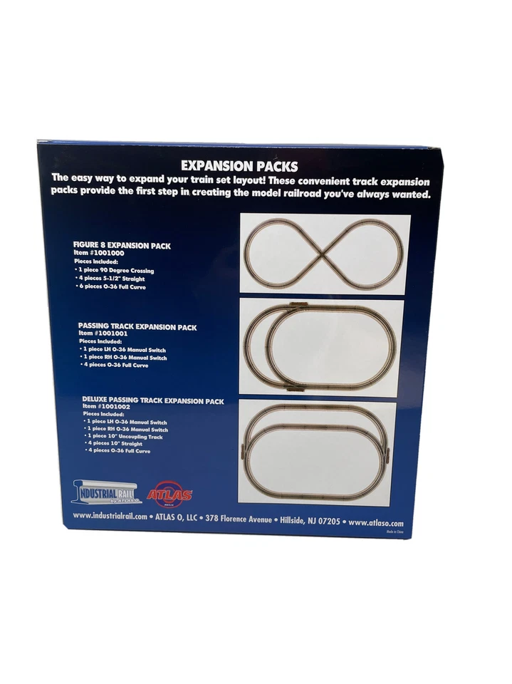 Atlas O Industrial Rail Expansion Pack Figure 8 Item #1001000 - Image 3 of 3