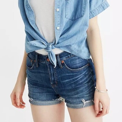 Madewell High-Rise Denim Shorts in 