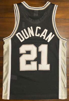 Rare Vintage Nike Authentic NBA San Antonio Spurs Tim Duncan
