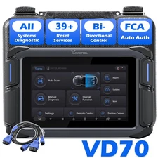 VDIAGTOOL VD70 Full System Bidirectional Control OBD2 Scanner Diagnostic Tool