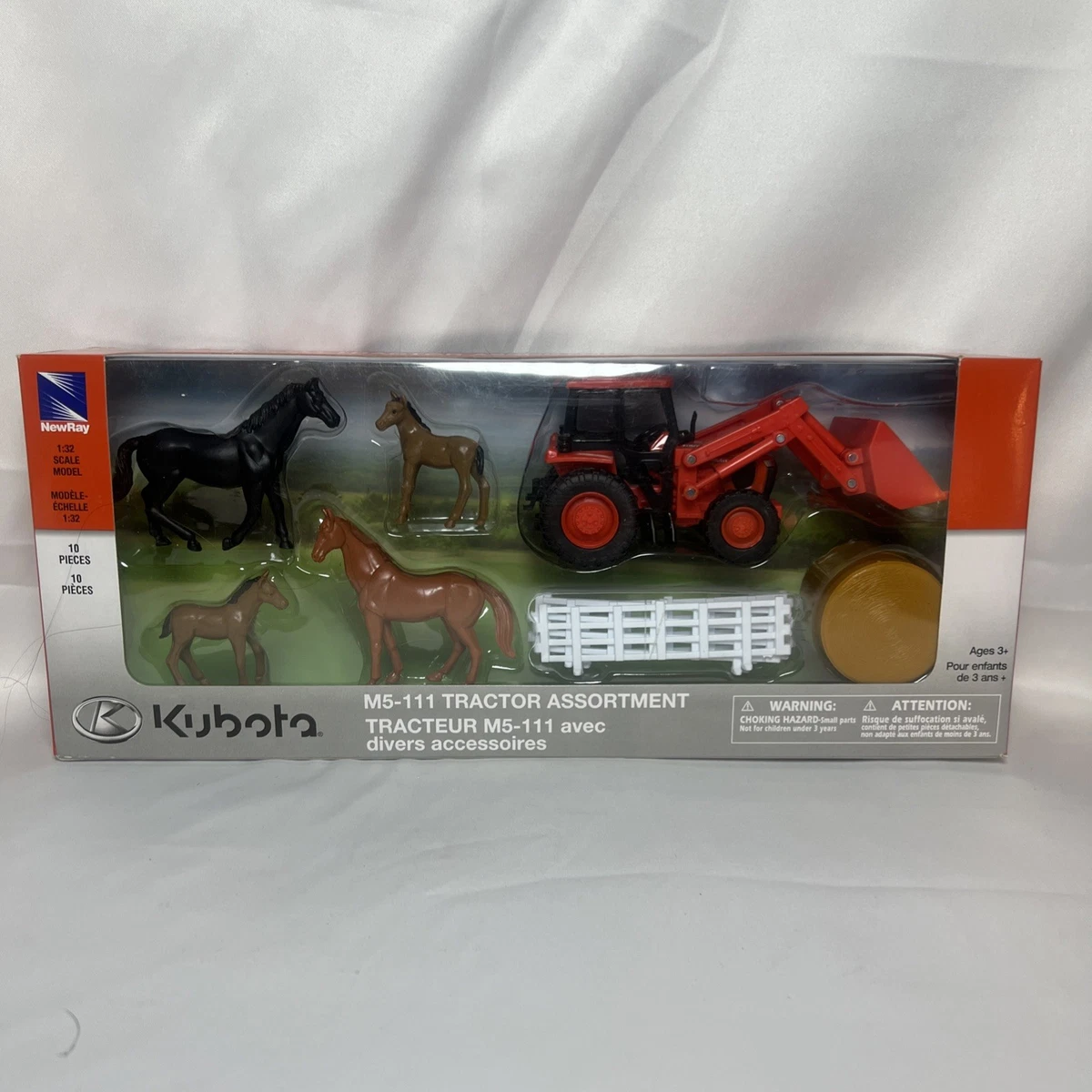Kubota 1:32 Tractor Contemporary Manufacture Diecast Farm Vehicles