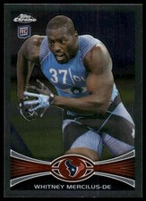Whitney Mercilus Rookie RC 2012 Topps Chrome #111 Houston Texans