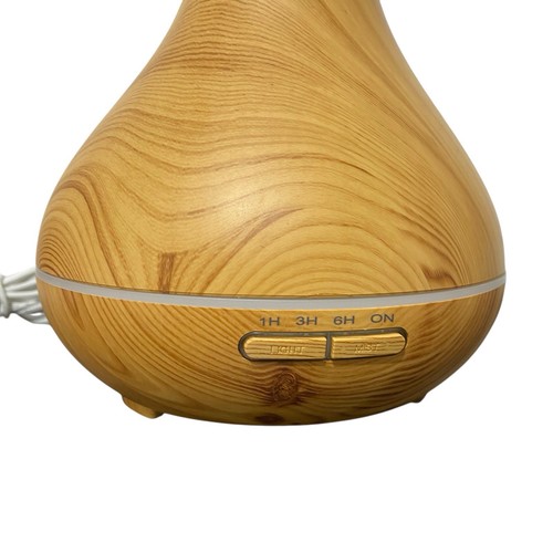 Asakuki Woodgrain Look Essential Oil Diffuser, 400ML Premium Quiet. - Picture 3 of 11