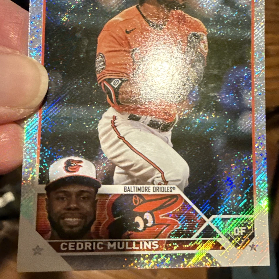 2023 Topps CEDRIC MULLINS Orioles #317 Hobby Foilboard /426 - Image 3 of 4