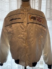 Vintage Snap On Tools Rick Mears 1984 Jacket Coat Indy 500 Horizon Racing Large
